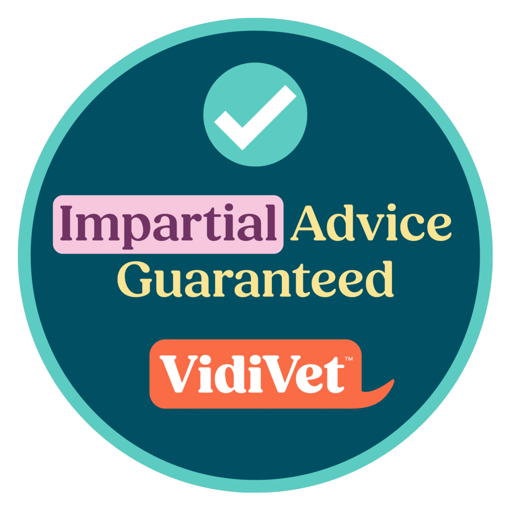 VidiVet impartial advice badge